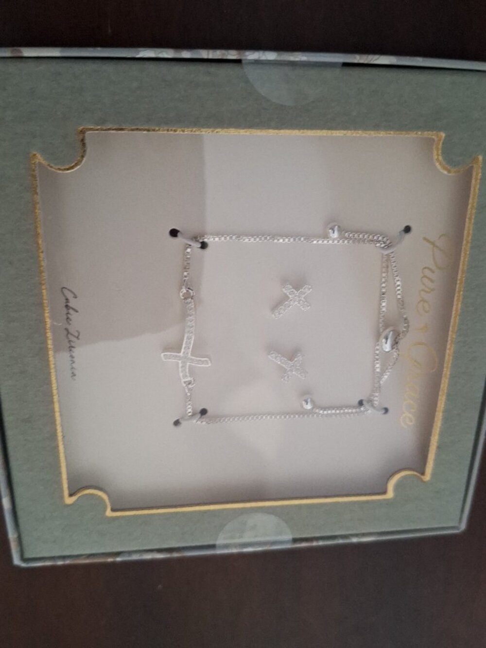 Nice set bracelet and earrings